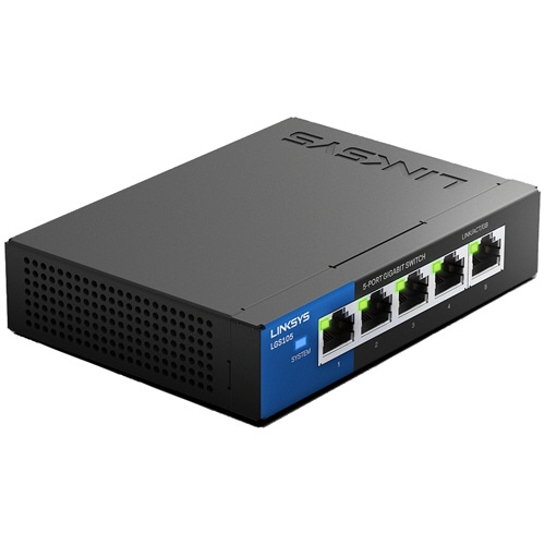 Linksys ビジネスデスクトップギガビットスイッチ 5ポート LGS105-JP 1台