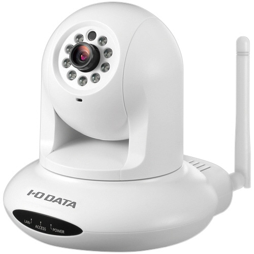 アイオーデータ 広角レンズ&パン・チルト対応ネットワークカメラ「Qwatch」 TS-NS310W 1台