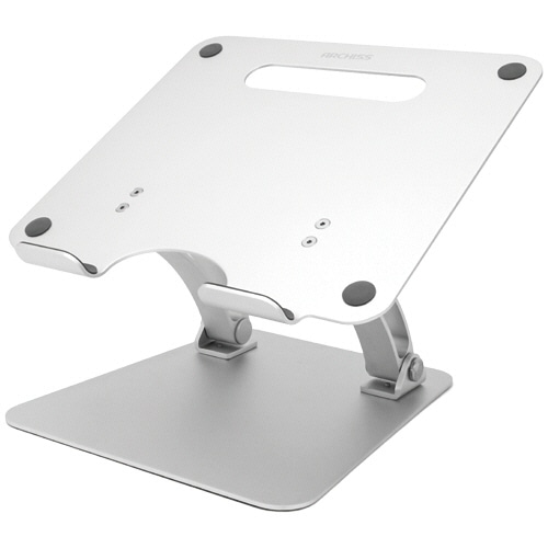アーキス LIFT UP-STAND BY ME ノート・タブレットPC用スタンド 10-16型対応 シルバー AS-LUBM-SL 1台