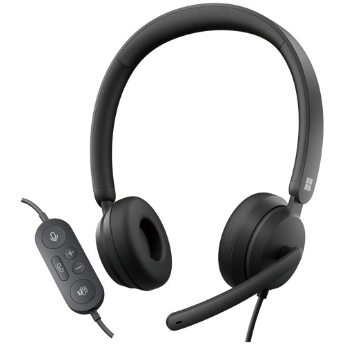 マイクロソフト モダン USB-C ヘッドセット フォー ビジネス ブラック I6S-00004 1個
