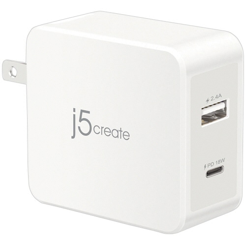 j5 Create 2-Port PD Mobile Charger 30W JUP2230 1個