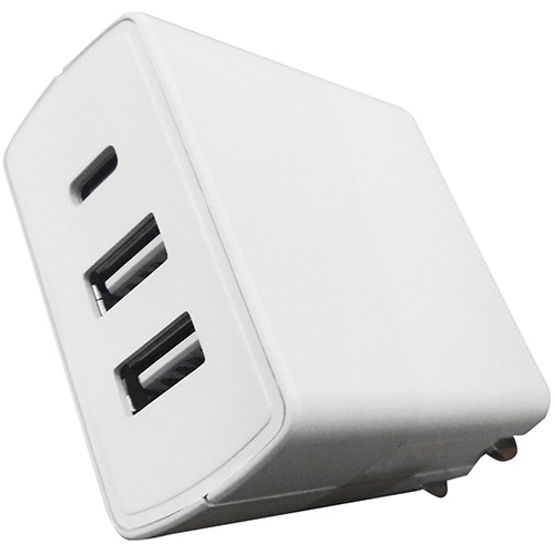 トップランド PD30W コンセント用充電器スリム ホワイト CHACPD30SL-WT 1個
