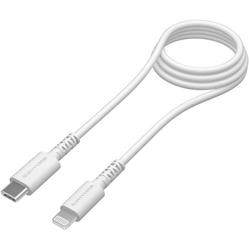 多摩電子工業　ＵＳＢ　Ｔｙｐｅ－Ｃ　ｔｏ　Ｌｉｇｈｔｎｉｎｇケーブル　ホワイト　１．０ｍ　ＴＨ２１２ＬＣ１０Ｗ　１本