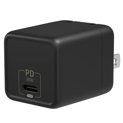 オウルテック PD30W対応 AC充電器 ブラック OWL-APD30C1G-BK 1個
