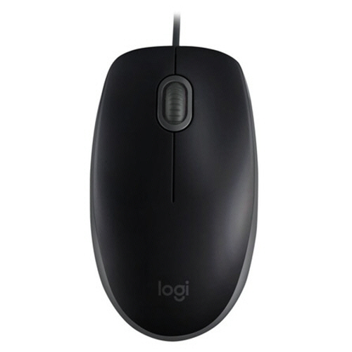 ロジクール　サイレント有線マウス　ブラック　Ｍ１１０ｓｎＢＫ　１個