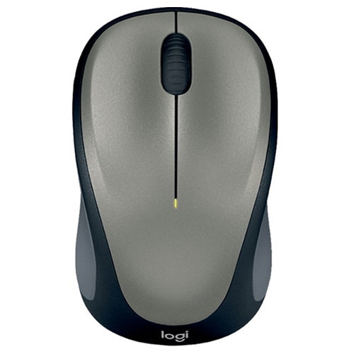 ロジクール ワイヤレスマウス M235n グレー M235NSV 1個