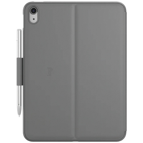 ロジクール スリム フォリオ for iPad(第10世代) Bluetoothキーボード一体型ケース オックスフォードグレー iK1060GRA 1台