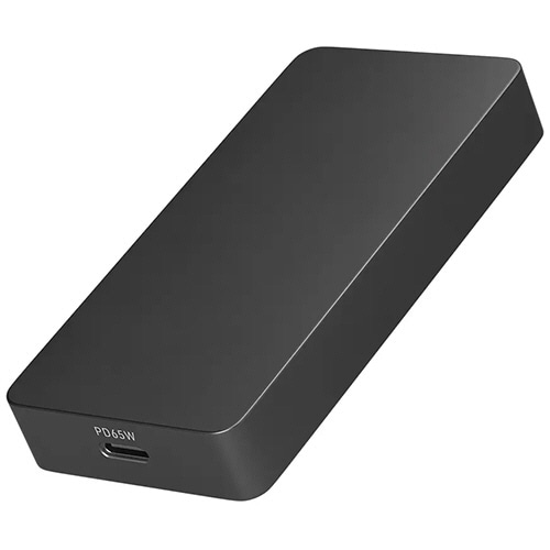 オウルテック 薄さ1.25cmウルトラスリム AC充電器 最大65W USB PD対応 ブラック OWL-APD65SC1-BK 1個