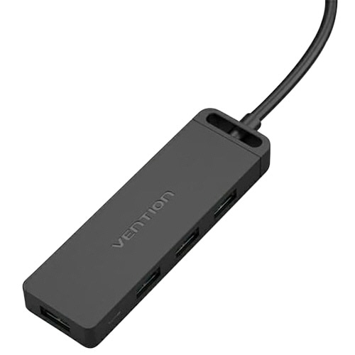 ベンション Type-C to 4ポートUSB3.0ハブ ABSタイプ ブラック TG-8221 1台