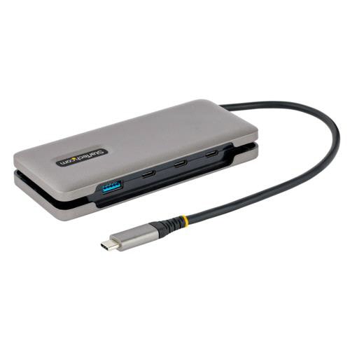 StarTech.com USB-Cハブ USB-A×1+USB-C×3 25cm スペースグレー HB31CM1A3CB 1個