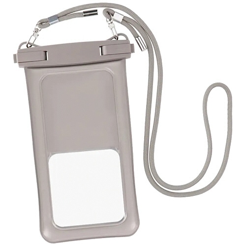 オウルテック 水に浮く防水ケース IP68 ラテグレージュ OWL-WPCSP10S-GY 1個