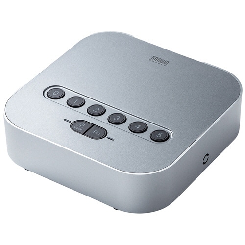 サンワサプライ Bluetooth会議スピーカーフォン(受信機のみ) MM-BTMSP3RC 1台