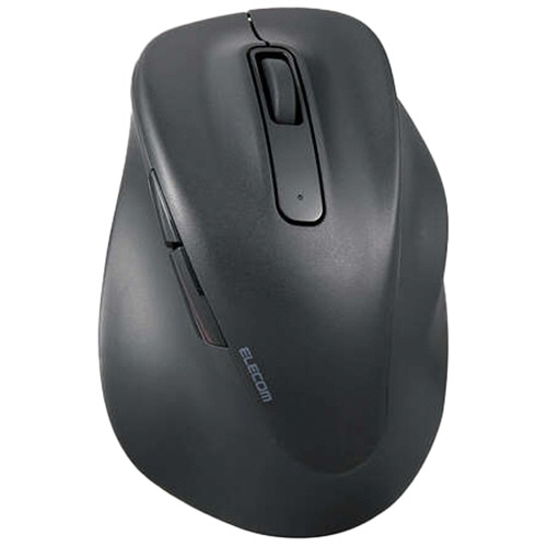 エレコム 静音 2.4GHz無線マウス EX-G 5ボタン Lサイズ ブラック M-XGL30DBSKBK 1個