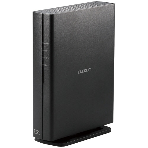 エレコム Wi-Fi6(11ax) 2402+574Mbps Wi-Fi ギガビットルーター ブラック WRC-X3000GS2-B 1台