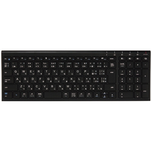 アイクレバー Bluetooth テンキー付きキーボード ブラック IC-BK22-BK 1台