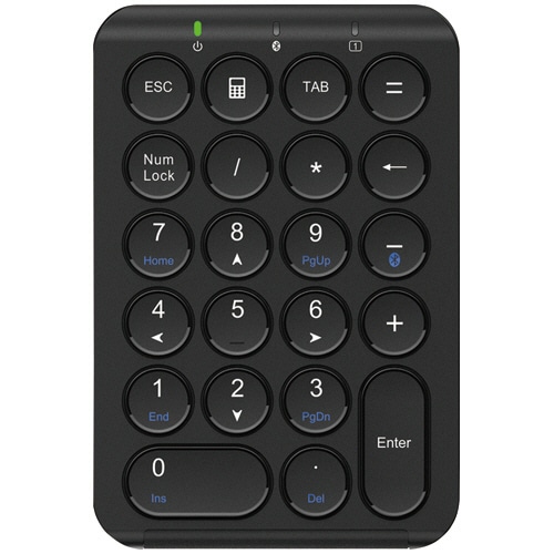 アイクレバー テンキー Bluetooth ブラック IC-KP08-BK 1個