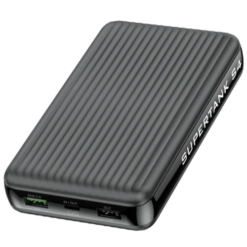 ゼンデュア モバイルバッテリー SuperTank S4 19200mAh ブラック PD100W対応 ZDSTS4-BK 1個