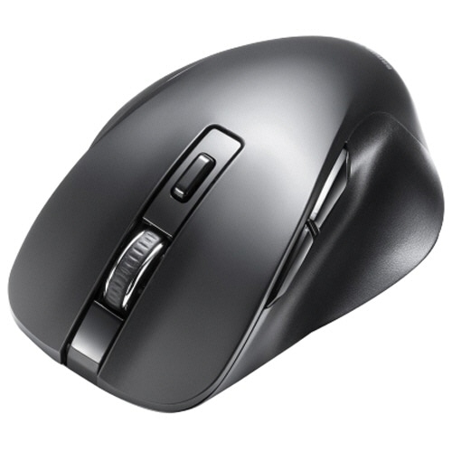 サンワサプライ BluetoothブルーLEDマウス 5ボタン ブラック MA-BB518BK 1個