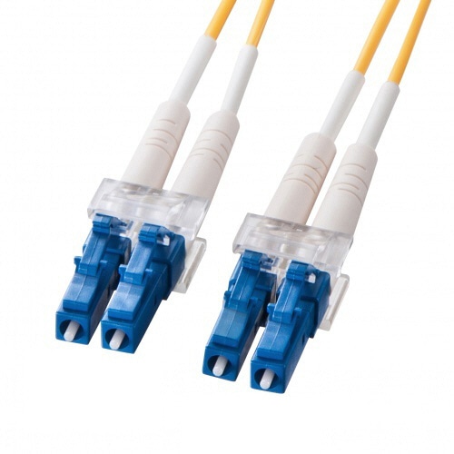 サンワサプライ メガネ型光ファイバケーブル LC×2-LC×2 5m シングルモード8.6μm HKB-LCLC1-05N 1本