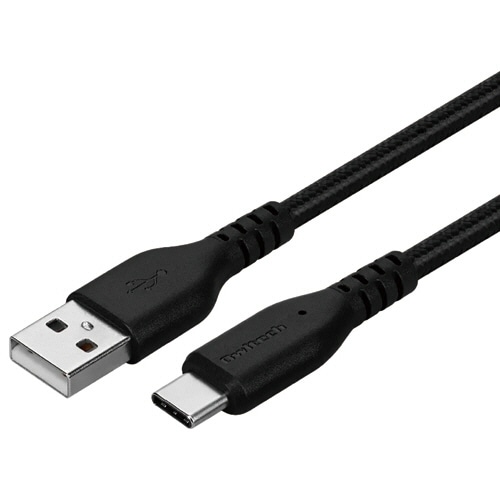 オウルテック やわらか超タフで断線に強い A to Cケーブル ブラック 2m OWL-CBA4CA20-BK 1本