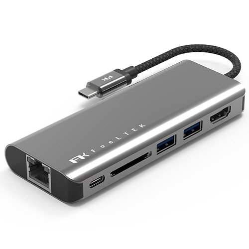 フィールドスリー ポータブル 6-in-1 USB-C ハブ HCM006AP2F 1個