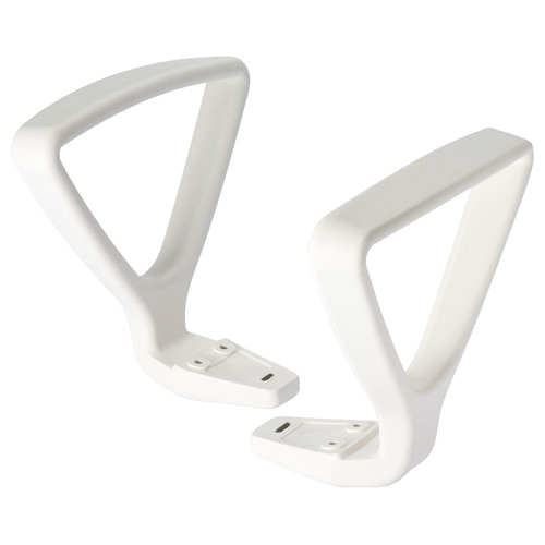 イトーキ ボニートチェア用ループ肘 ホワイト KTP-146-W9 1セット