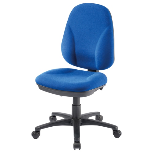 オフィスデポ オフィスチェア Jura(ジュラ) 肘なし ブルー 116494 1脚