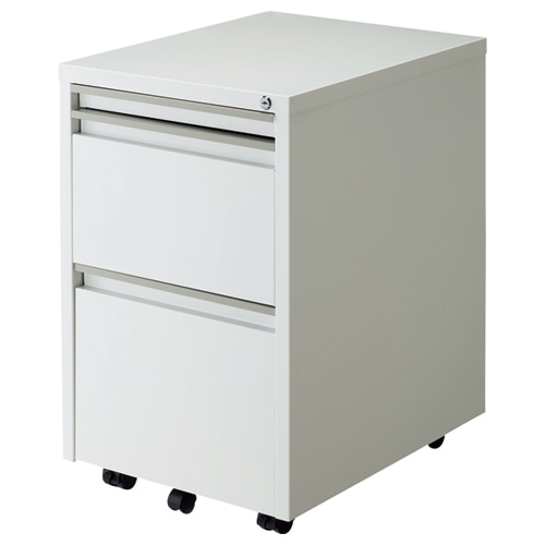 ナカバヤシ スライドテーブルキャビネット ホワイト RWX-F520W 1台