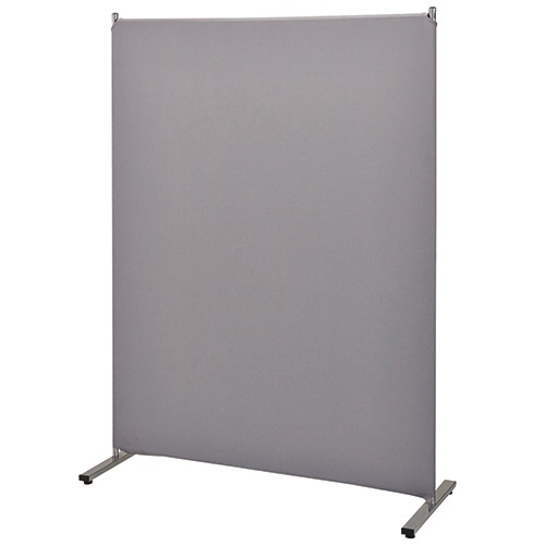 ナカバヤシ 簡易パーティション クロス張り 幅1200×奥行420×高さ1600mm グレー PTS-1612N 1台