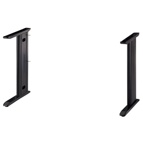 アール・エフ・ヤマカワ スチール脚デスク 共通脚 ブラック RFSLD-BK-L 1台