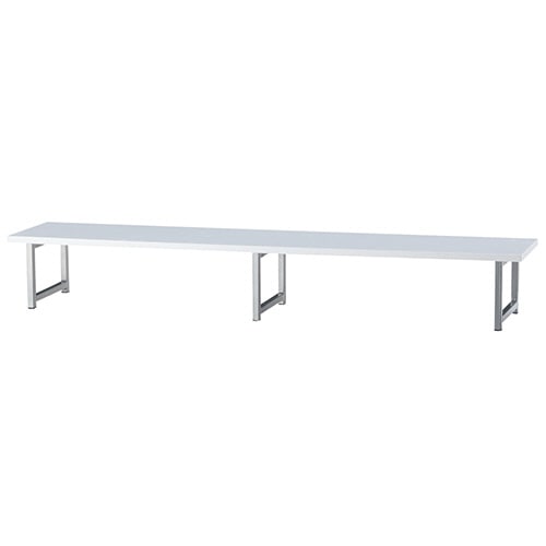 ナカバヤシ 机上ラック 幅1200mm ホワイト PRK-1224W 1台