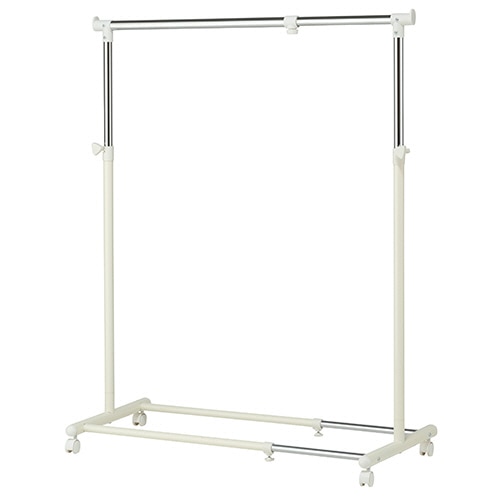 YAMAZEN 伸縮シングルハンガー アイボリー YBH-SS(IV) 1台