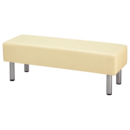 ルガテ ソファベンチ 幅1200×奥行400×高さ400mm アイボリー SB1204IV 1台