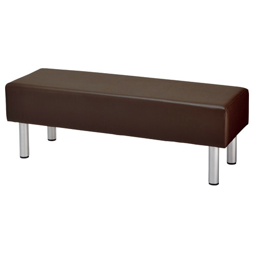 ルガテ ソファベンチ 幅1200×奥行400×高さ400mm ブラウン SB1204BR 1台