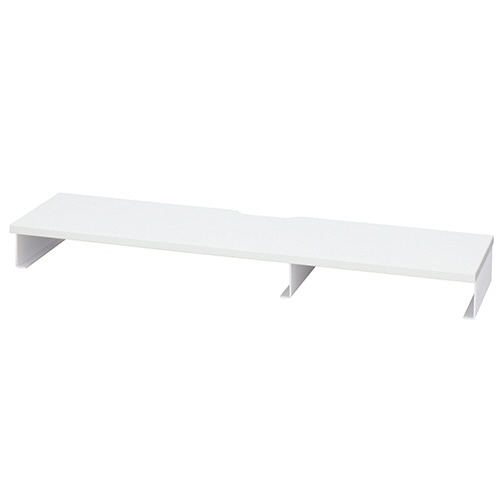 アール・エフ・ヤマカワ スチール脚机上台 幅950mm 天板ホワイト 脚ホワイト GZSLDR-950WH-WL 1台