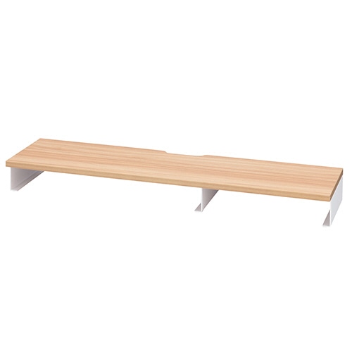 アール・エフ・ヤマカワ スチール脚机上台 幅950mm 天板ナチュラル 脚ホワイト GZSLDR-950NA-WL 1台