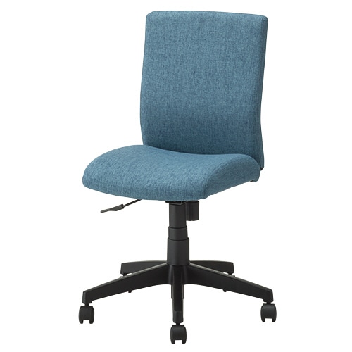 ナカバヤシ ファブリックオフィスチェア ブルー OTS501-BL 1脚