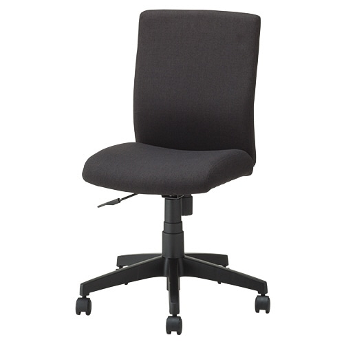 ナカバヤシ ファブリックオフィスチェア ブラック OTS501-BK 1脚