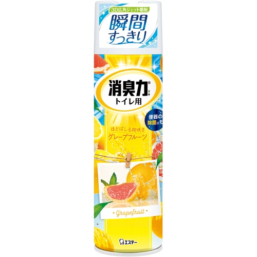 エステー トイレの消臭力スプレー グレープフルーツ 330ml 1本
