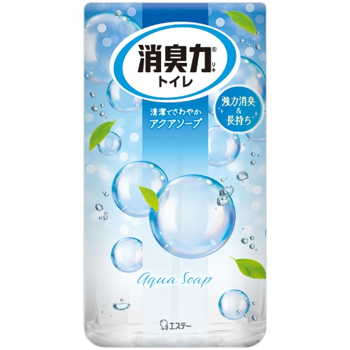 エステー トイレの消臭力 アクアソープ 400mL 1個
