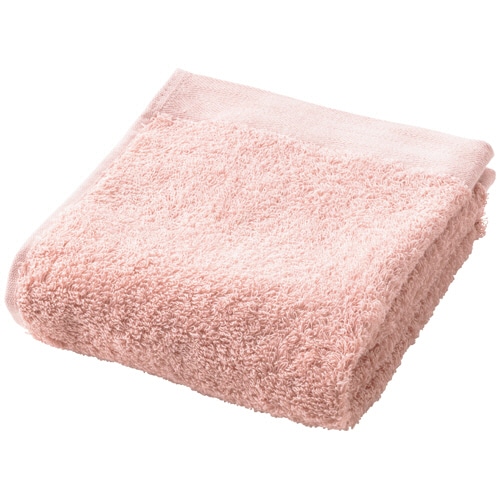 林　フェイスタオル　テックカラー　ピンク　１枚