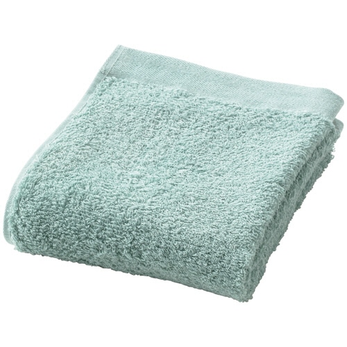 林　フェイスタオル　テックカラー　グリーン　１枚