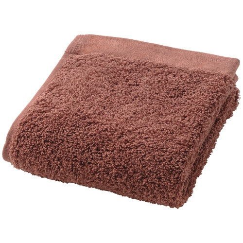 林　フェイスタオル　テックカラー　ブラウン　１枚