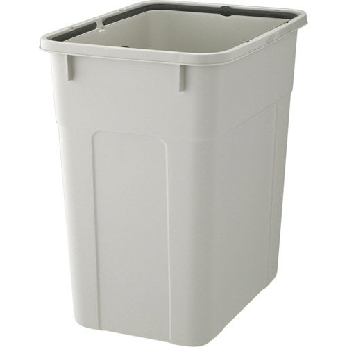 TANOSEE 角ペール 90L 本体 グレー 1台