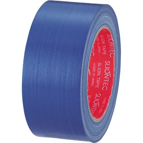 スリオンテック カラー布テープ 50mm×25m 厚み約0.24mm 青 343702NB 1巻