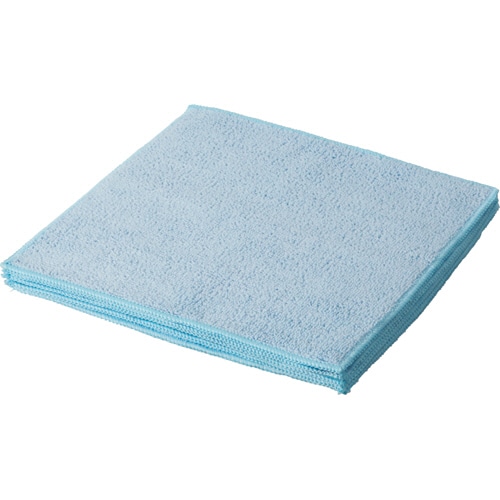 ボンスター マイクロファイバークロス 250×250mm ブルー F-940 1パック(5枚)