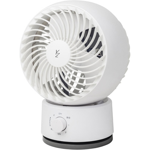 YAMAZEN エアサーキュレーター 18cm YAS-KW182(W) 1台