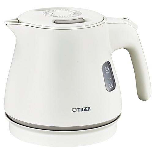 タイガー魔法瓶 電気ケトル わく子 0.6L マットホワイト PCM-A060-WM 1台