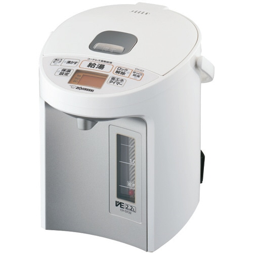 象印 マイコン沸とうVE電気まほうびん 優湯生 2.2L ホワイト CV-GT22-WA 1台