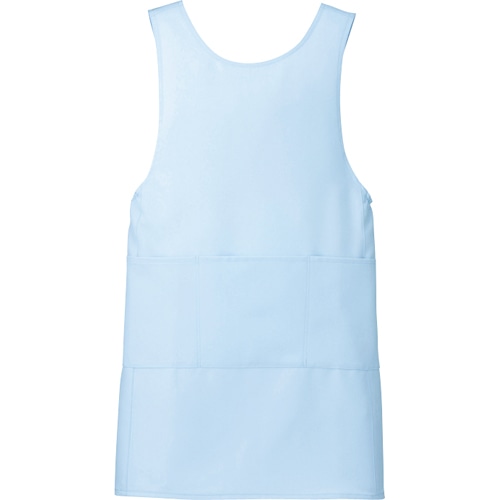 アイトス エプロン ストレッチギャバ サックス Mサイズ AIT861374SXM 1枚